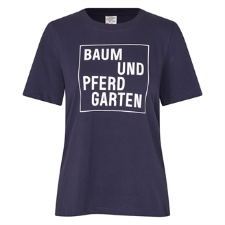 Baum und Pferdgarten Jawo T-shirt Navy Logo Box